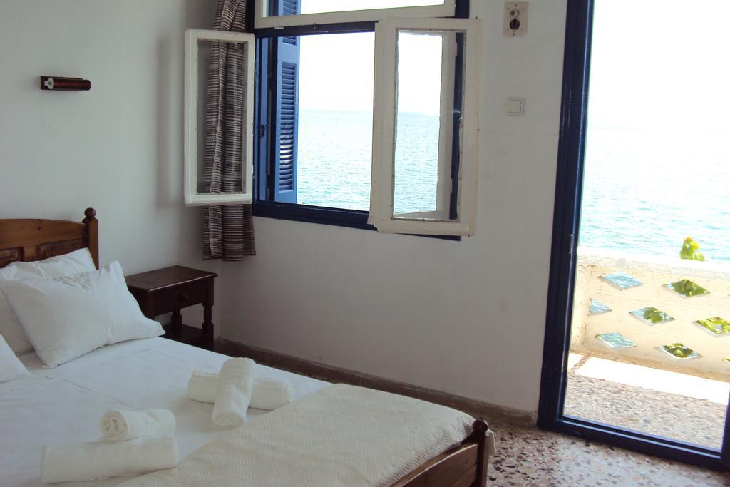 Chrisopetro Rooms Marathokampos Luaran gambar